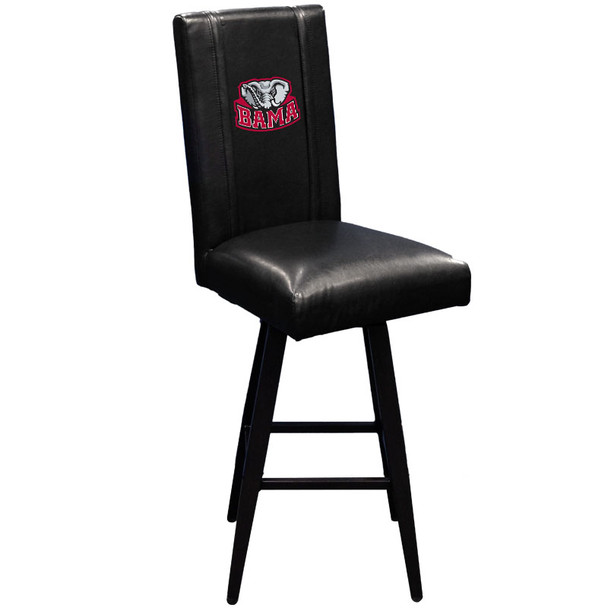 Alabama Crimson Tide BAMA Collegiate Bar Stool Swivel 2000 | Dreamseat| XZ2000BSSBLK-PSCOL12074