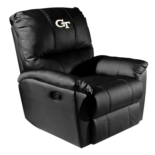 Georgia Tech Yellow Jackets Rocker Recliner | Dreamseat |XZ52031CDRRBLK-PSCOL12080