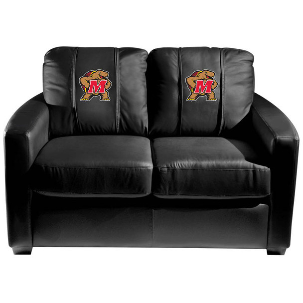 Maryland Terrapins  Silver Love Seat | Dreamseat | XZ7759003LSCDBK-PSCOL13240