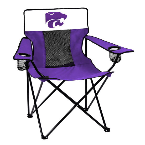 Kansas State Wildcats Elite Tailgate Chair | Logo Chair | 158-12E Kansas State Wildcats Elite Tailgate Chair | Logo Chair | 158-12E