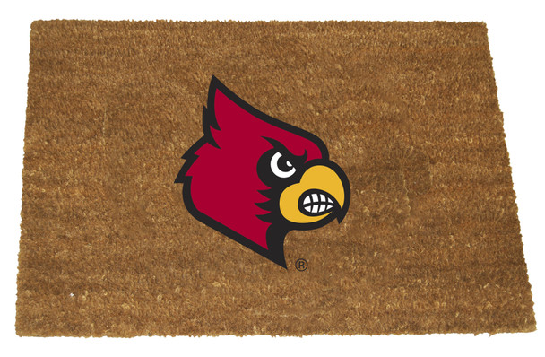 Louisville Cardinals Logo Door Mat | Memory Company | LOU-1689 Louisville Cardinals Logo Door Mat | Memory Company | LOU-1689