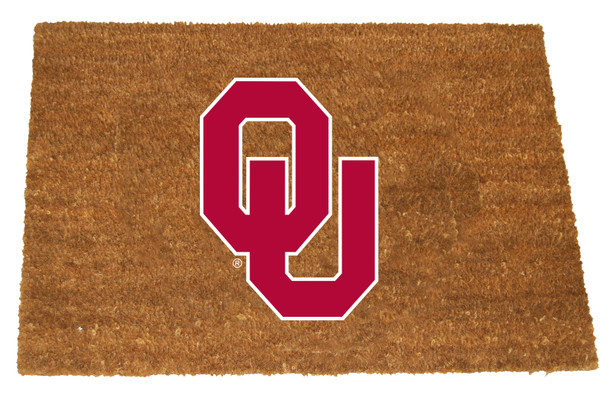 Oklahoma Sooners Logo Door Mat | memory company | OK-1689