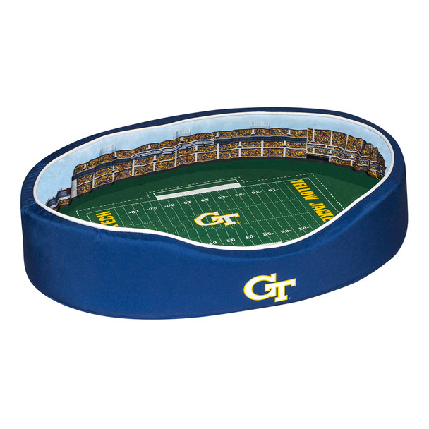 Georgia Tech Yellow Jackets Stadium Pet Bed | Stadium Spot | FB-GT-20