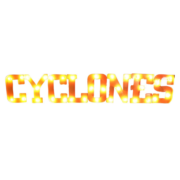 Iowa State Cyclones Recycled Metal Wall Decor Illuminated | LRT SALES | CYCLONESWDLGT Iowa State Cyclones Recycled Metal Wall Decor Illuminated | LRT SALES | CYCLONESWDLGT