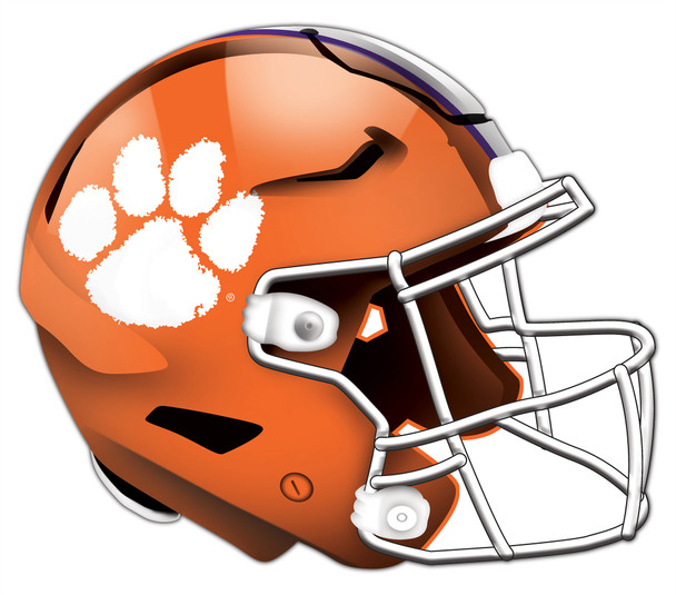 Clemson Tigers Authentic Helmet Cutout 24" Wall Art | FAN CREATIONS |  C0987-Clemson Clemson Tigers Authentic Helmet Cutout 24" Wall Art | FAN CREATIONS |  C0987-Clemson