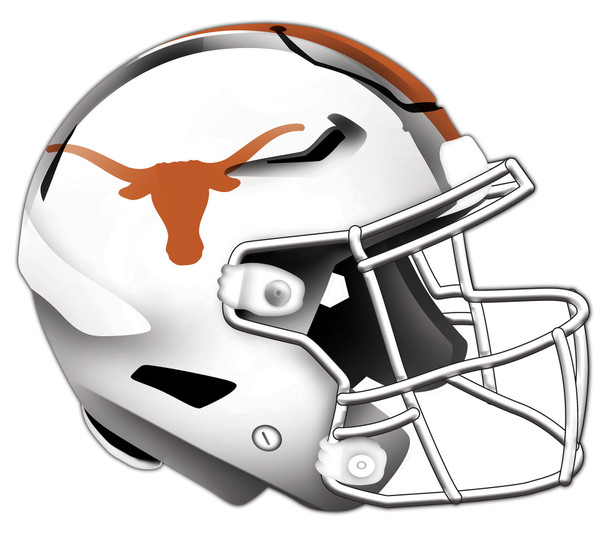 Texas Longhorns Authentic Helmet Cutout 24" Wall Art | FAN CREATIONS |  C0987-Texas Texas Longhorns Authentic Helmet Cutout 24" Wall Art | FAN CREATIONS |  C0987-Texas
