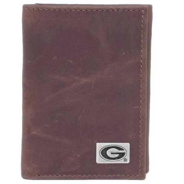Georgia Bulldogs Tri-Fold Wallet | Eagles Wings | 2512