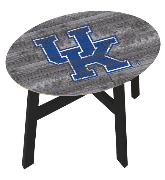 Kentucky Wildcats Distressed Wood Side Table |FAN CREATIONS | C0823-Kentucky