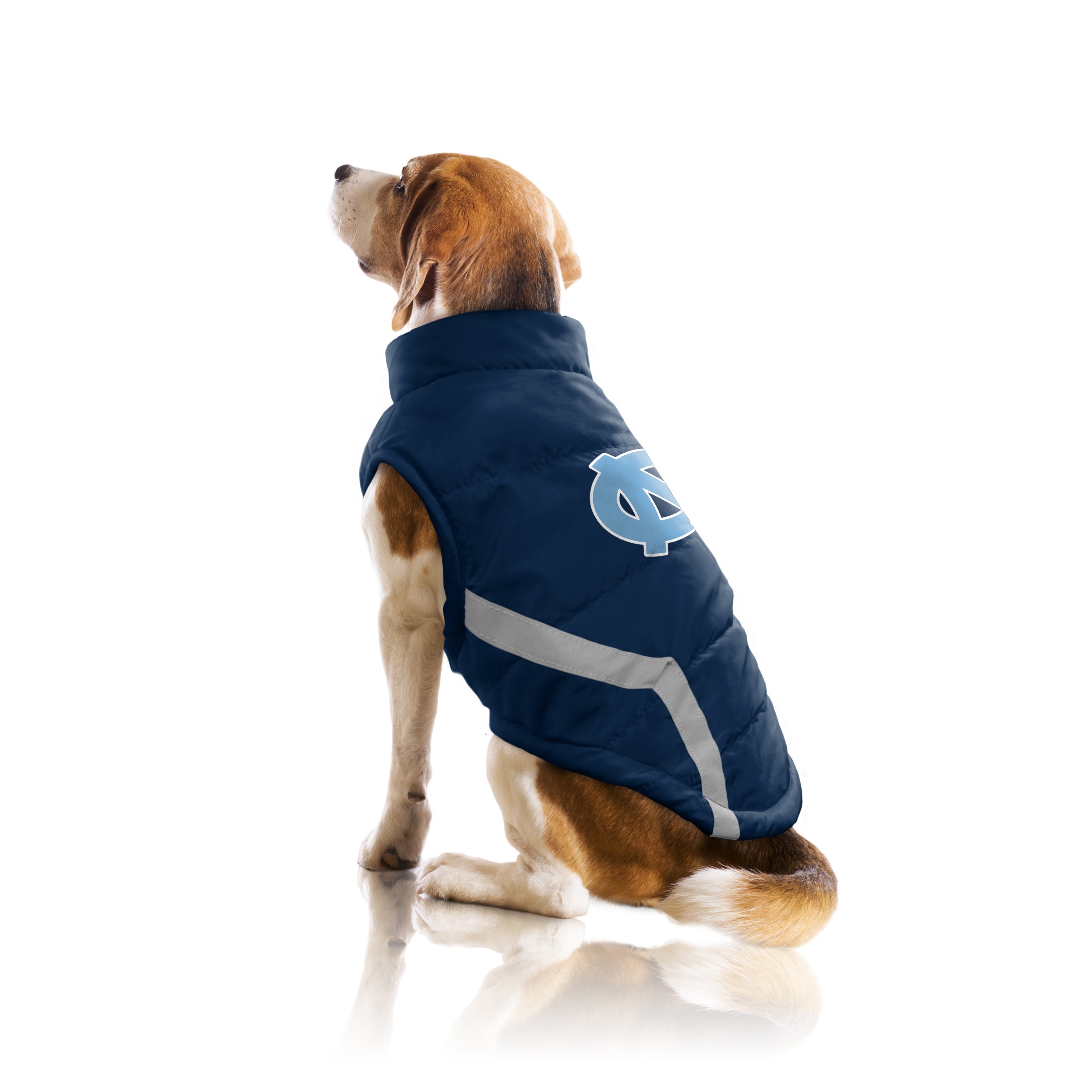 : NFL New York Giants Puffer Vest for Dogs & Cats, Size Medium.  Warm, Cozy, and Waterproof Dog Coat, for Small and Large Dogs/Cats. Best NFL  Licensed PET Warming Sports Jacket :