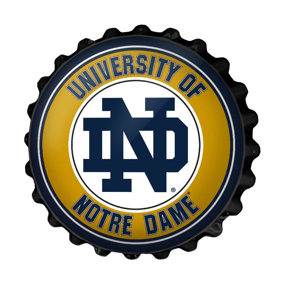 Notre Dame Fighting Irish: Bottle Cap Wall Sign