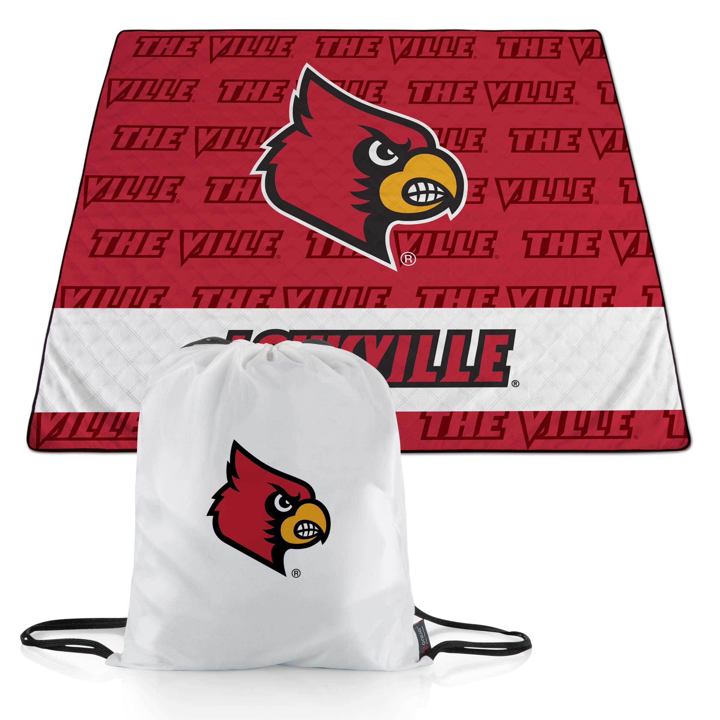 Louisville Cardinals Sweatshirt Blanket