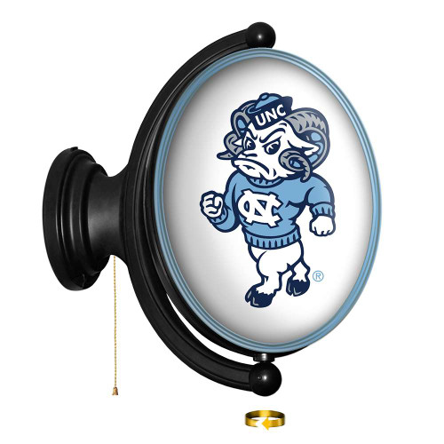 North Carolina Tar Heels: Mascot - Original Oval Rotating Lighted Wall ...