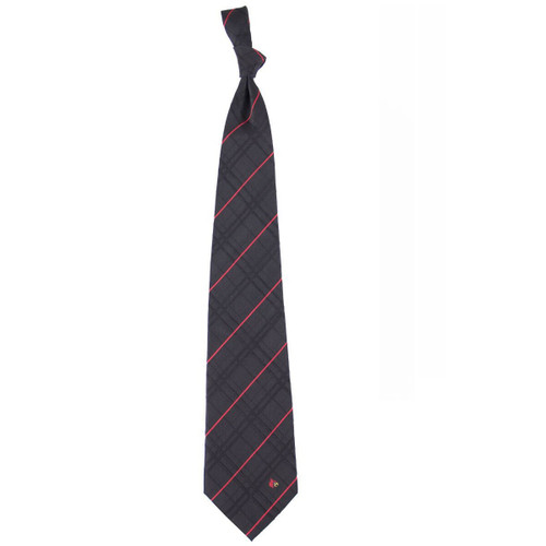 Eagles Wings Louisville Cardinals Checked Tie
