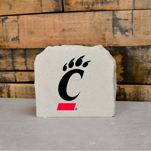 Cincinnati Bearcats Decorative Stone C Paw-
