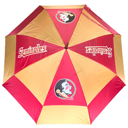 FSU Seminoles Double Canopy Wind Proof Golf Umbrella