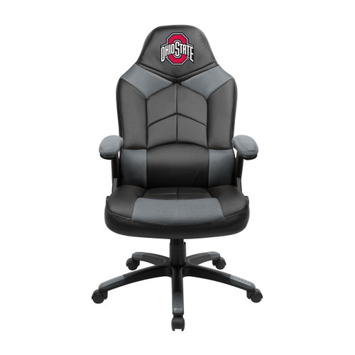 Ohio State Buckeyes Oversized Gaming Chair Grey