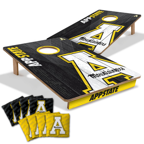 Appalachian State Mountaineers 2x3 All Wood Cornhole Game Set