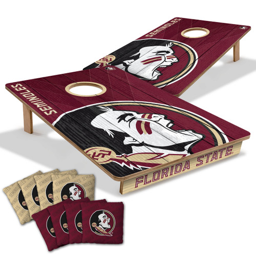 FSU Seminoles 2x3 All Wood Cornhole Game Set
