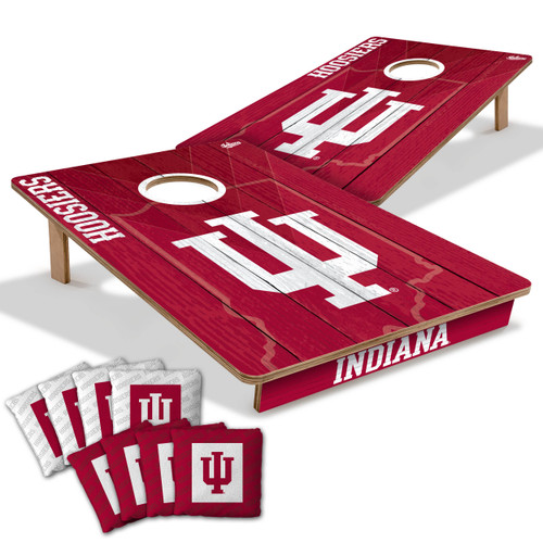 Indiana Hoosiers 2x3 All Wood Cornhole Game Set