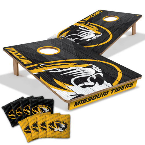 Missouri Tigers 2x3 All Wood Cornhole Game Set