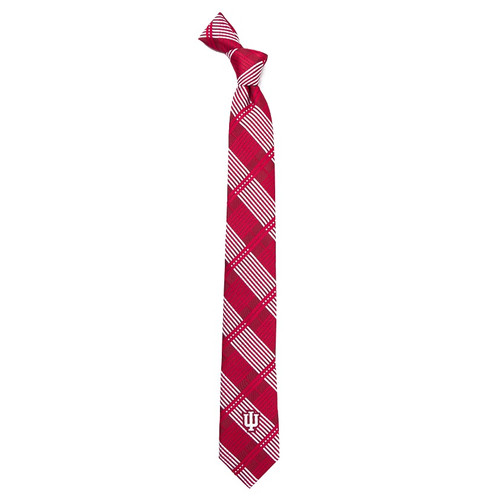 Louisville Cardinals Skinny Plaid Tie