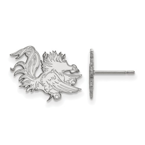 South Carolina Gamecocks Rhinestone Enamel Logo Earrings main image 1