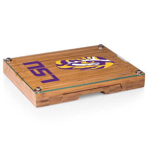 LSU Tigers Concerto Bamboo Cutting Board