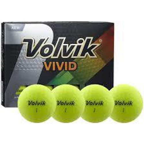 Volvik Vivid Yellow Golf Ball