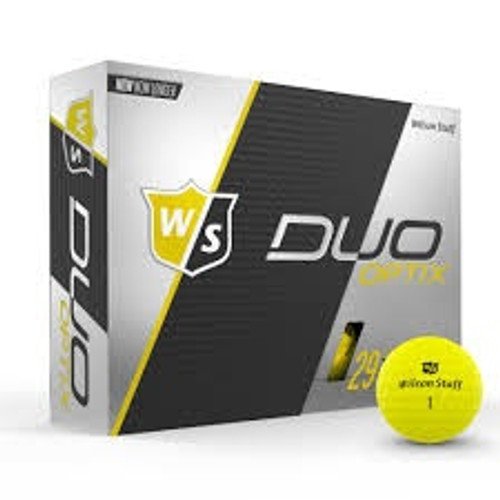 Wilson Duo optix yellow ball