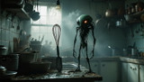 Aliens Disguise As Kitchen Utensils