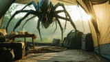 Tourists and the Mutant Spider
