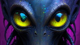 Alien Close-up Portrait