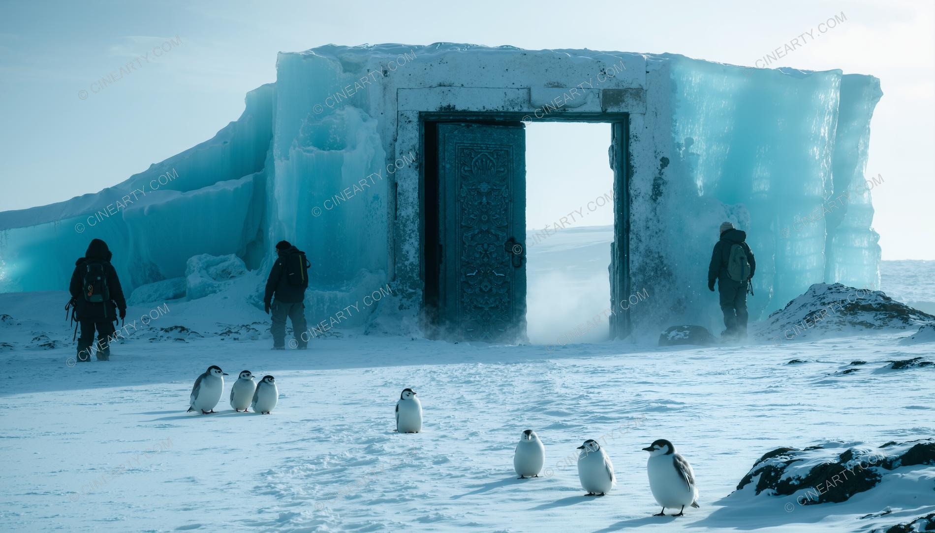 Alien Structures in Antarctica 64904