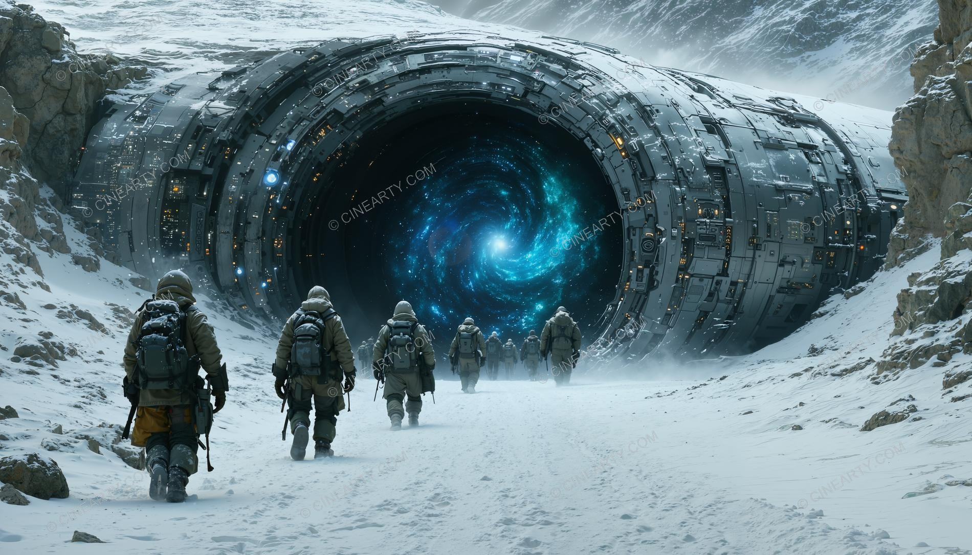 Alien Structures in Antarctica 10304