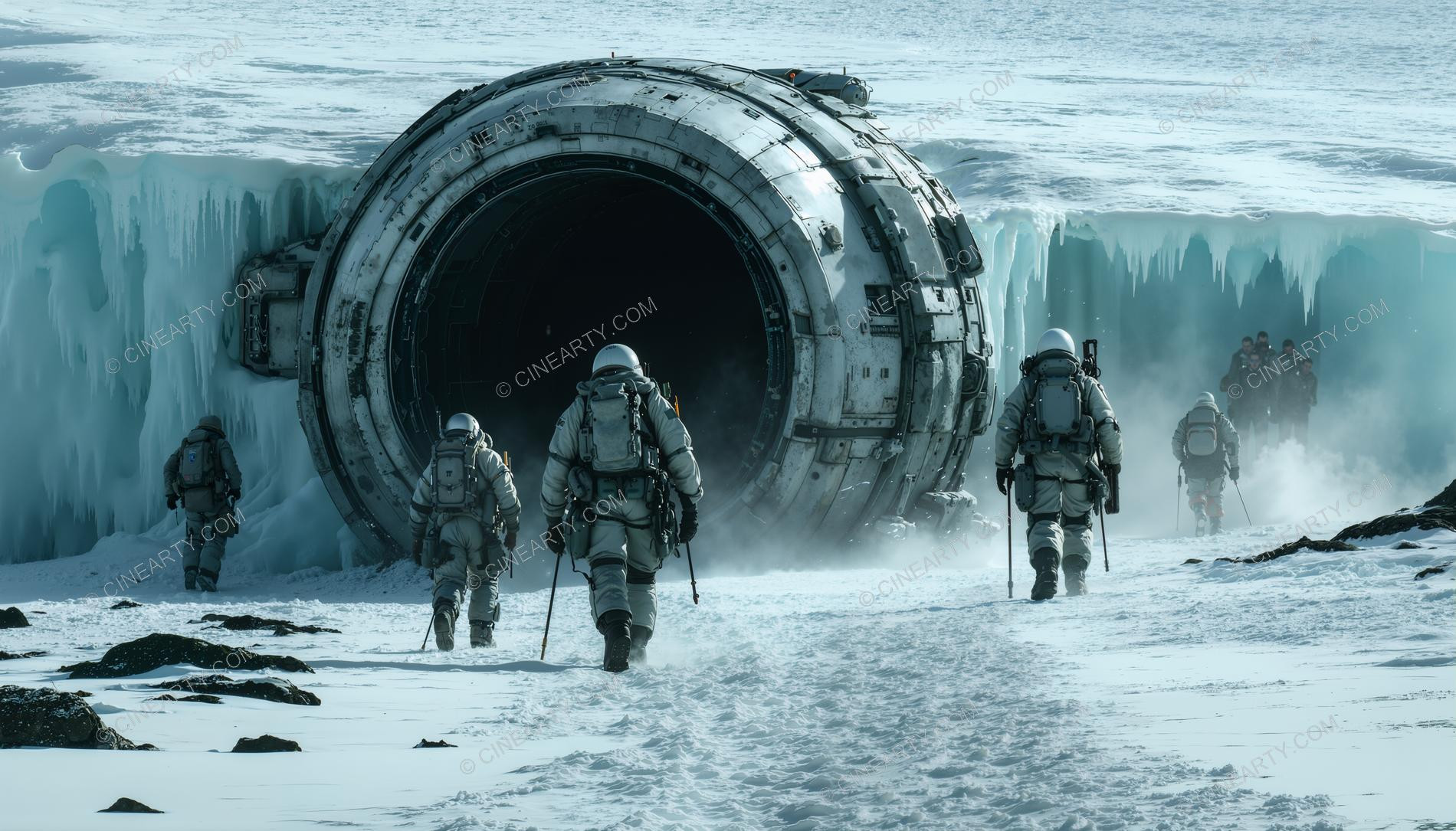 Alien Structures in Antarctica 40165