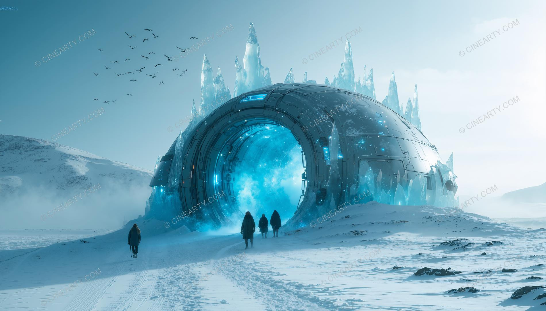 Alien Structures in Antarctica 61793