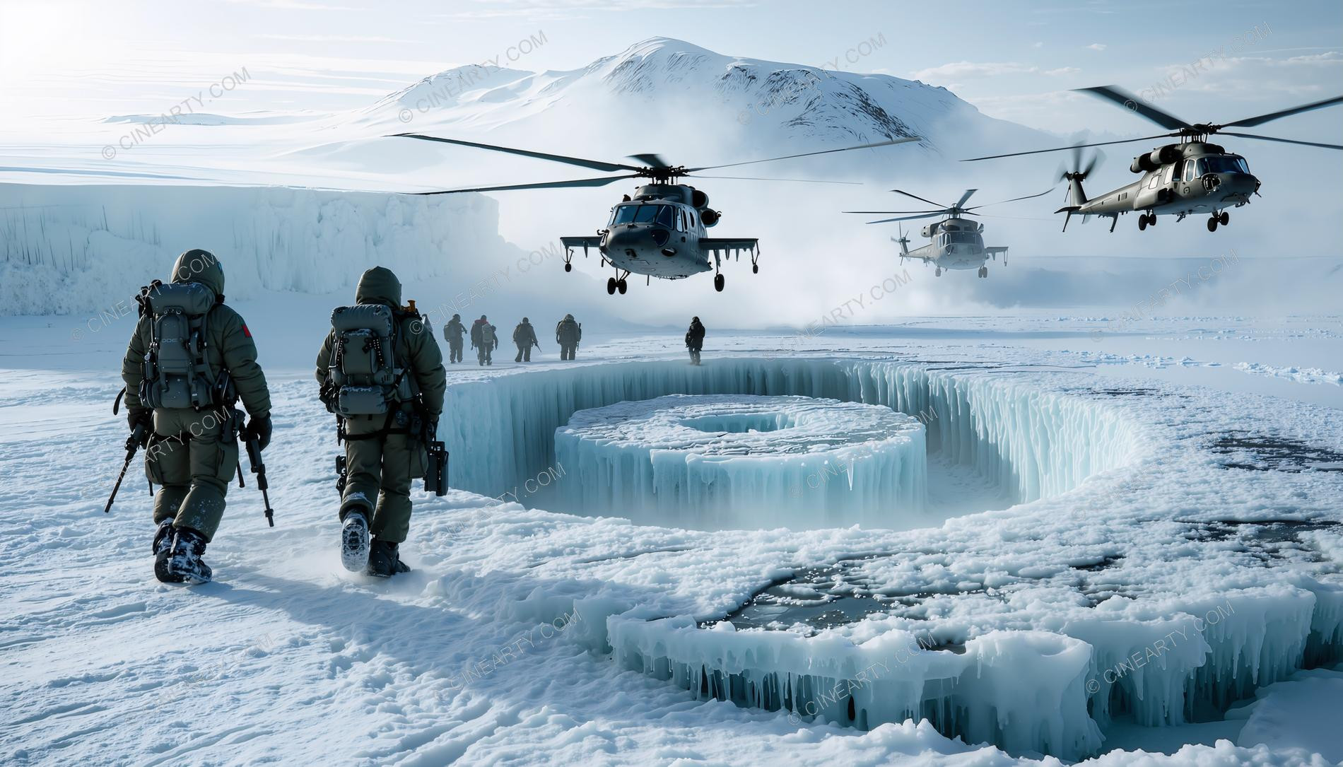 Alien Structures in Antarctica 90311