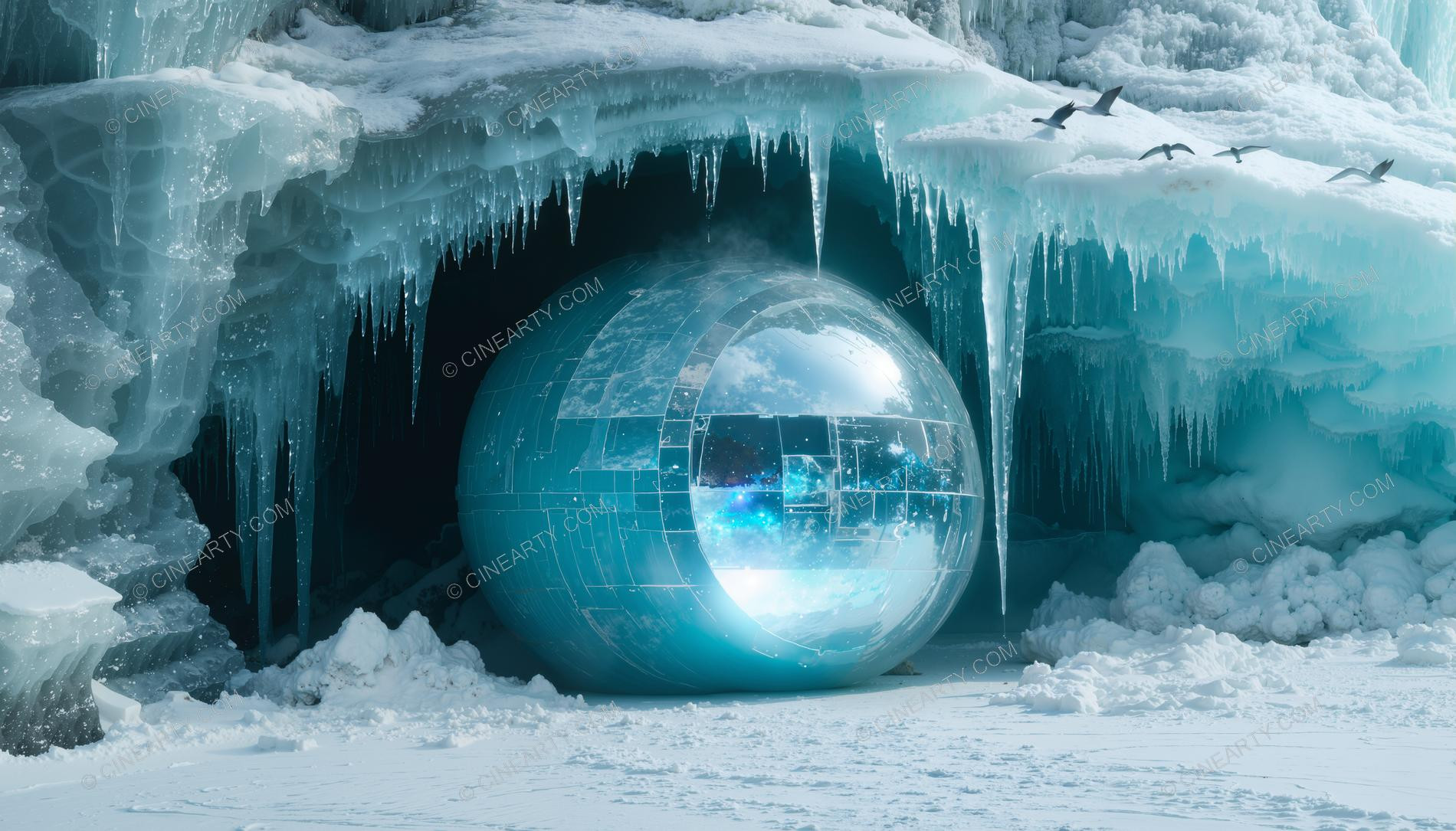 Alien Structures in Antarctica 18451