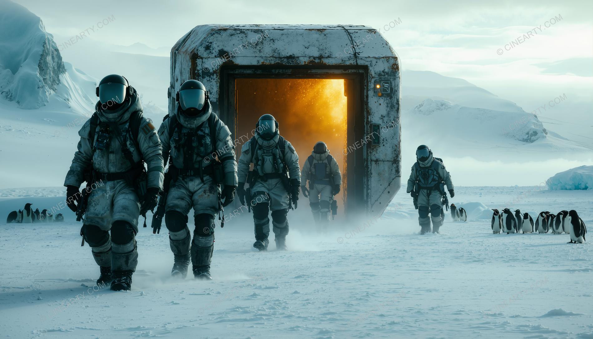 Alien Structures in Antarctica 38937