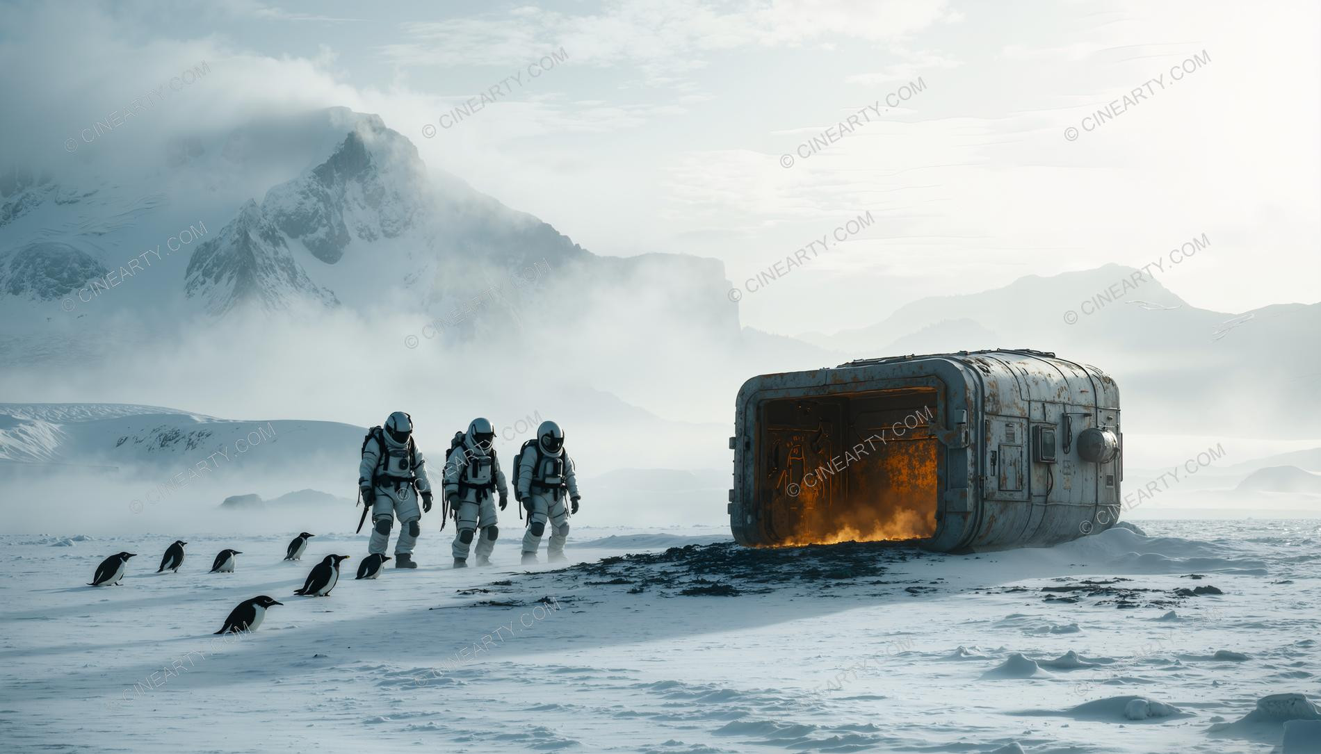 Alien Structures in Antarctica 76245