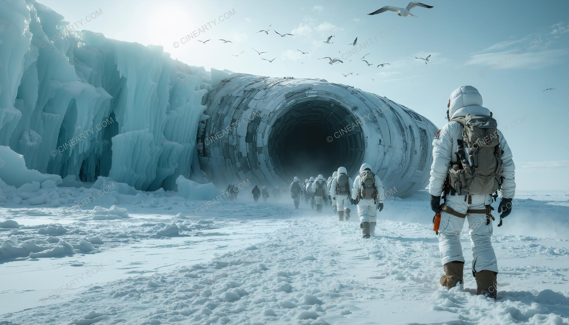 Alien Structures in Antarctica 92453