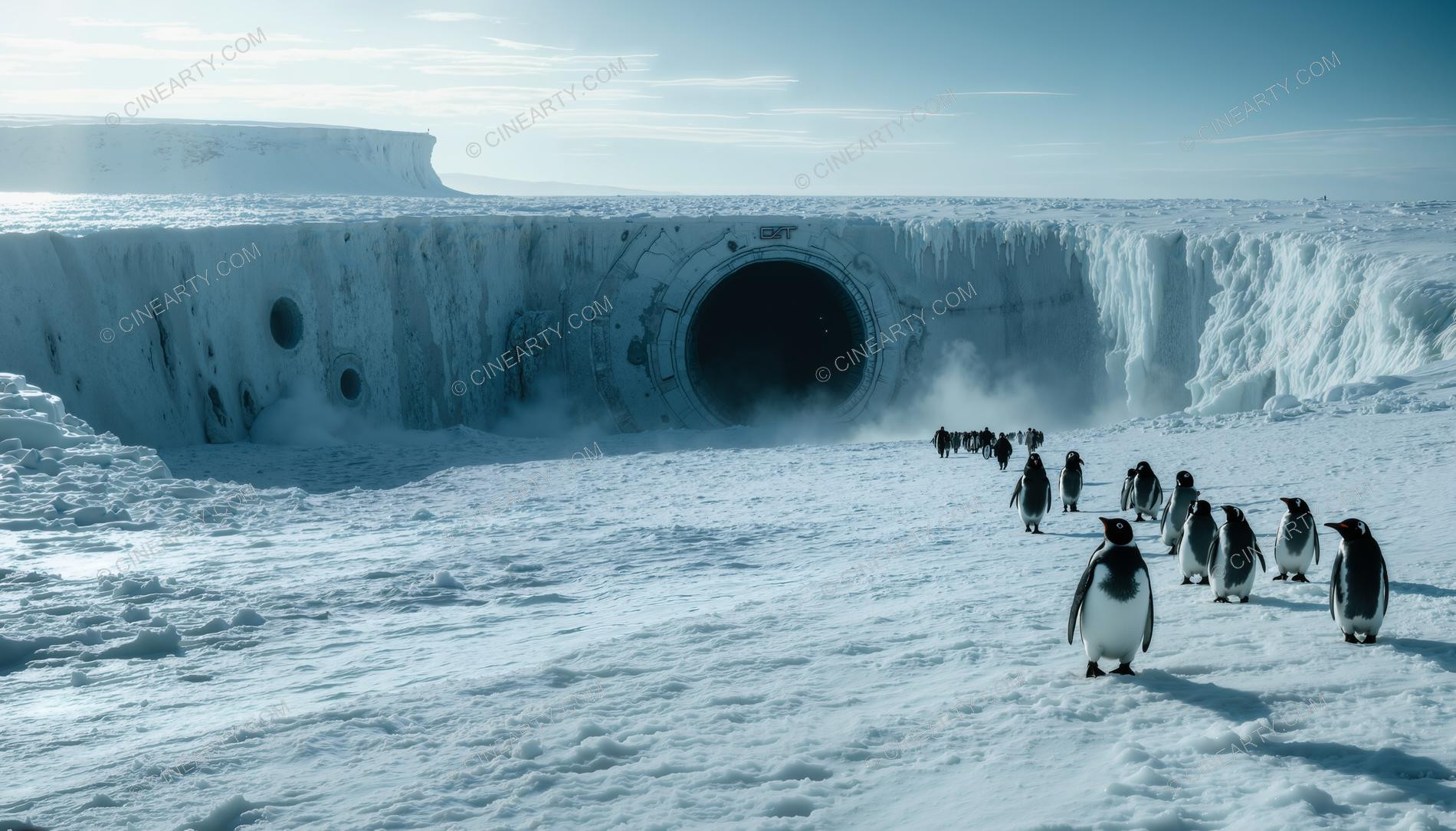 Alien Structures in Antarctica 97194