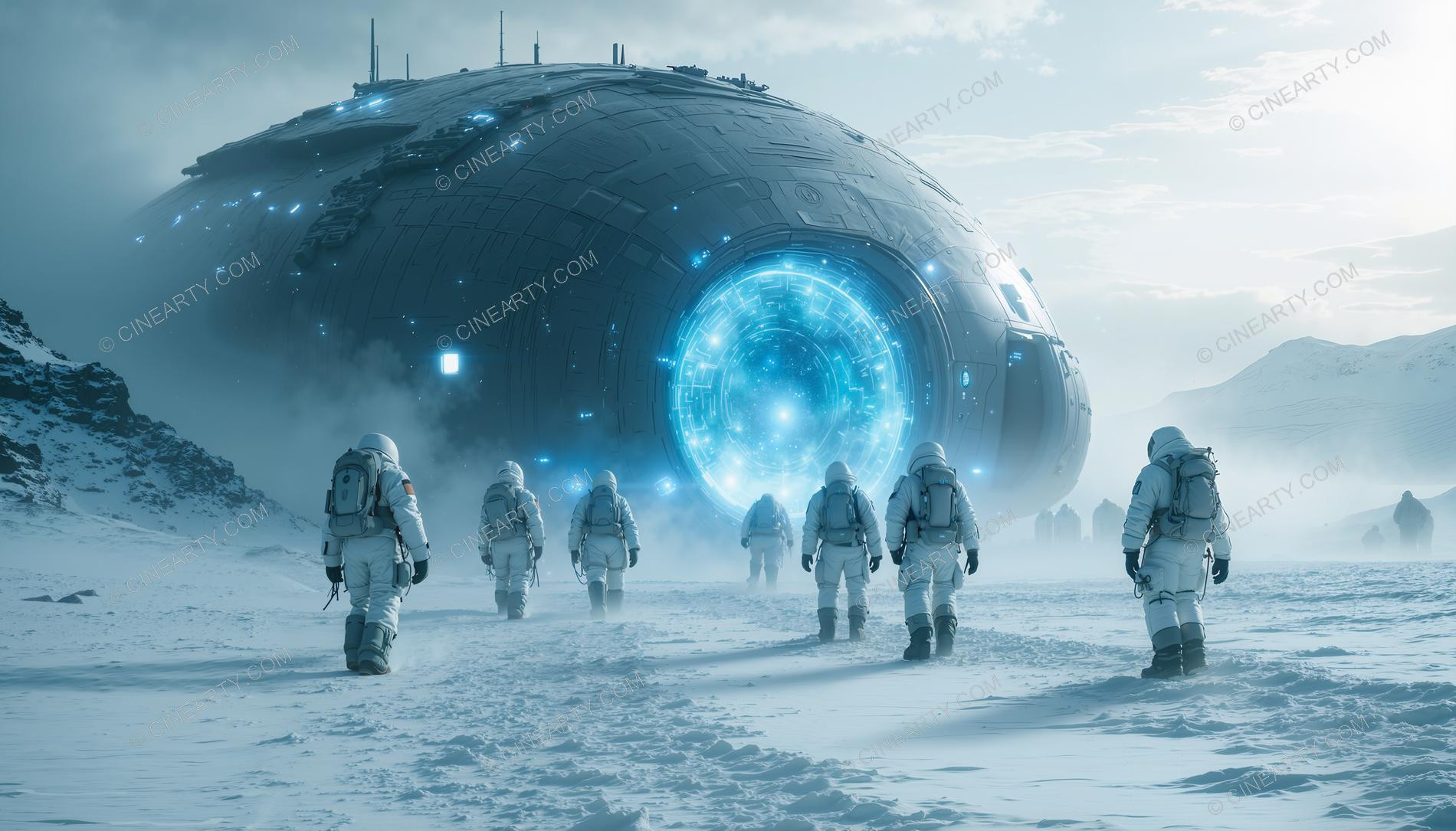 Alien Structures in Antarctica 61979