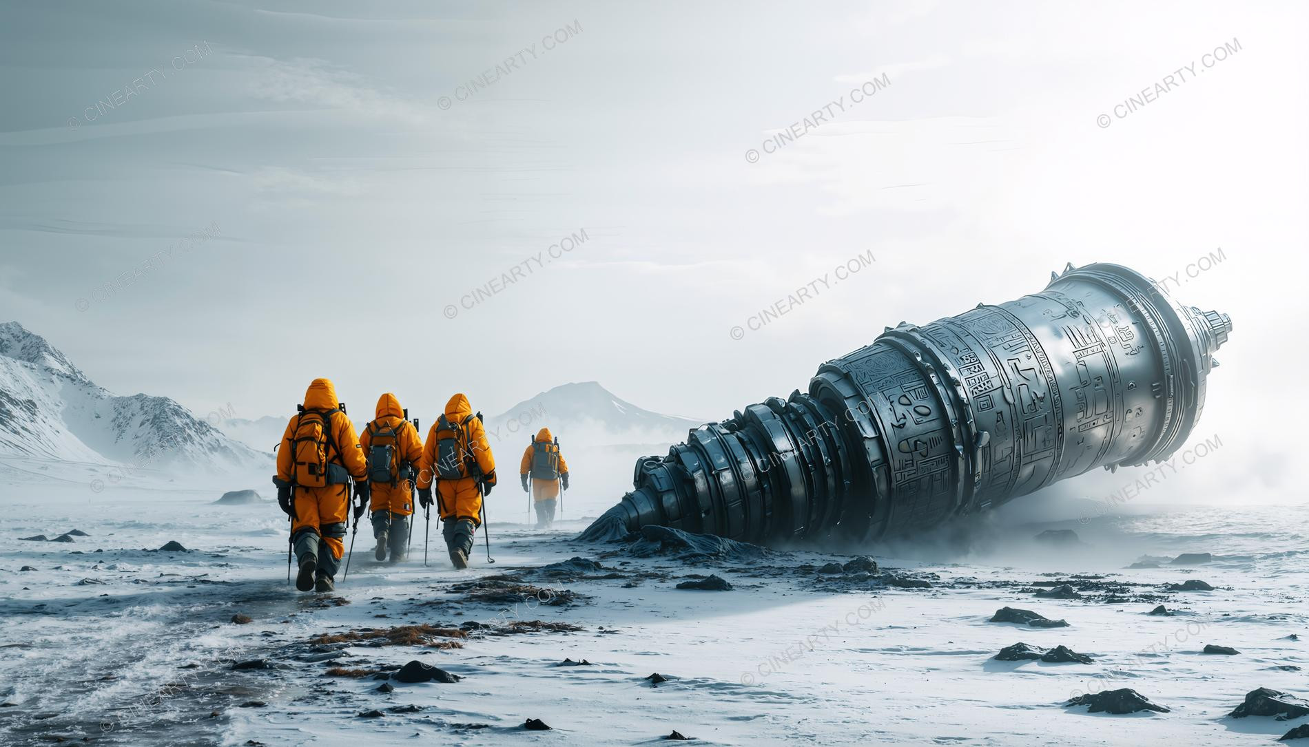 Alien Structures in Antarctica 02776