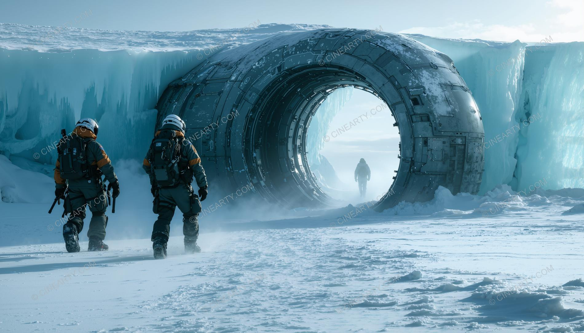 Alien Structures in Antarctica 66019