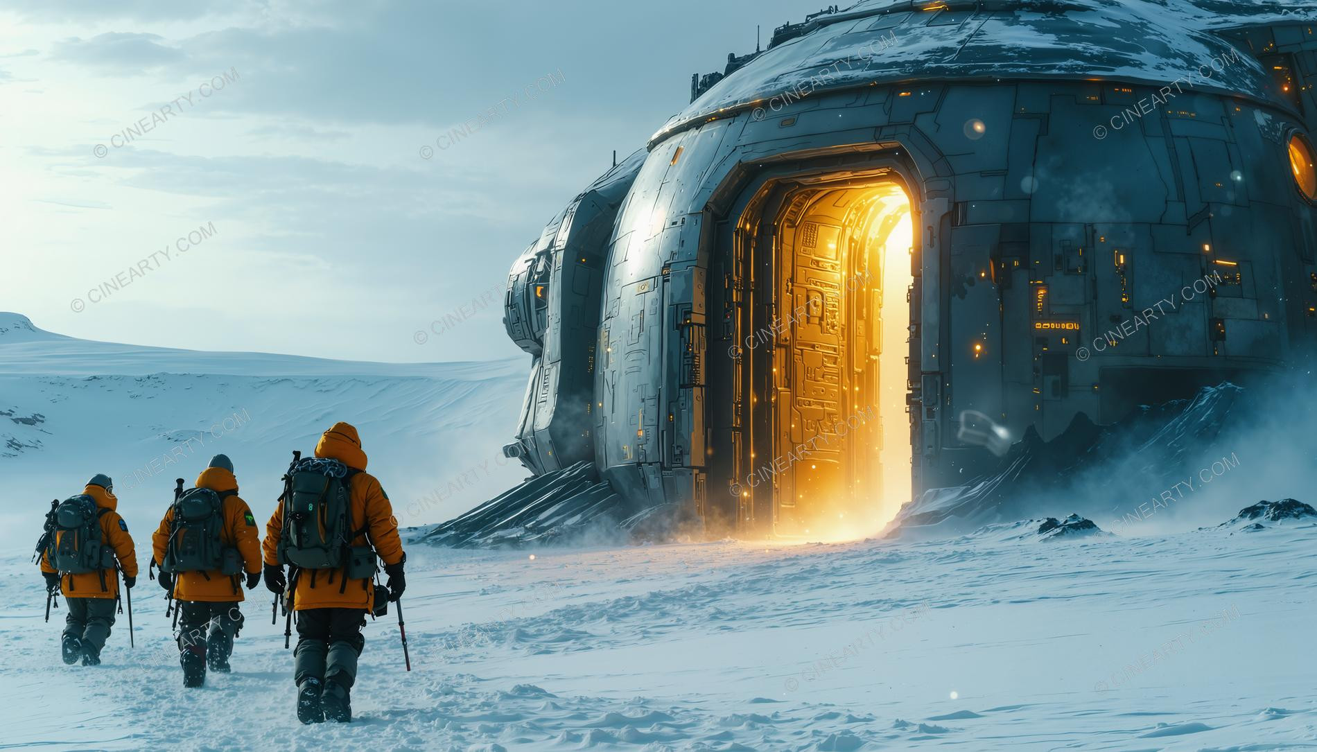 Alien Structures in Antarctica 39860