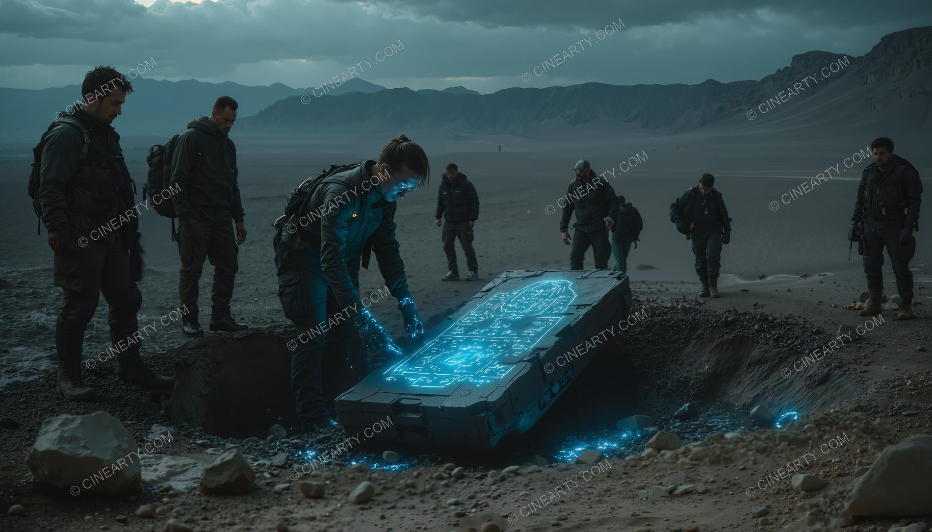 Artifacts from the UFO Crash Site 76578