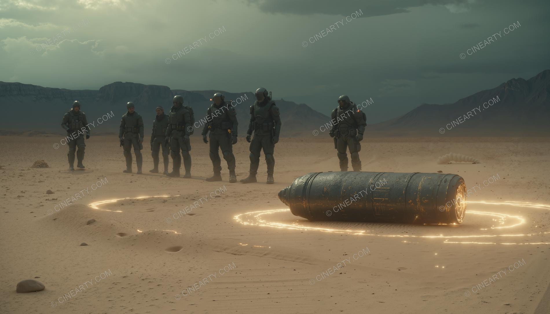 Artifacts from the UFO Crash Site 82500