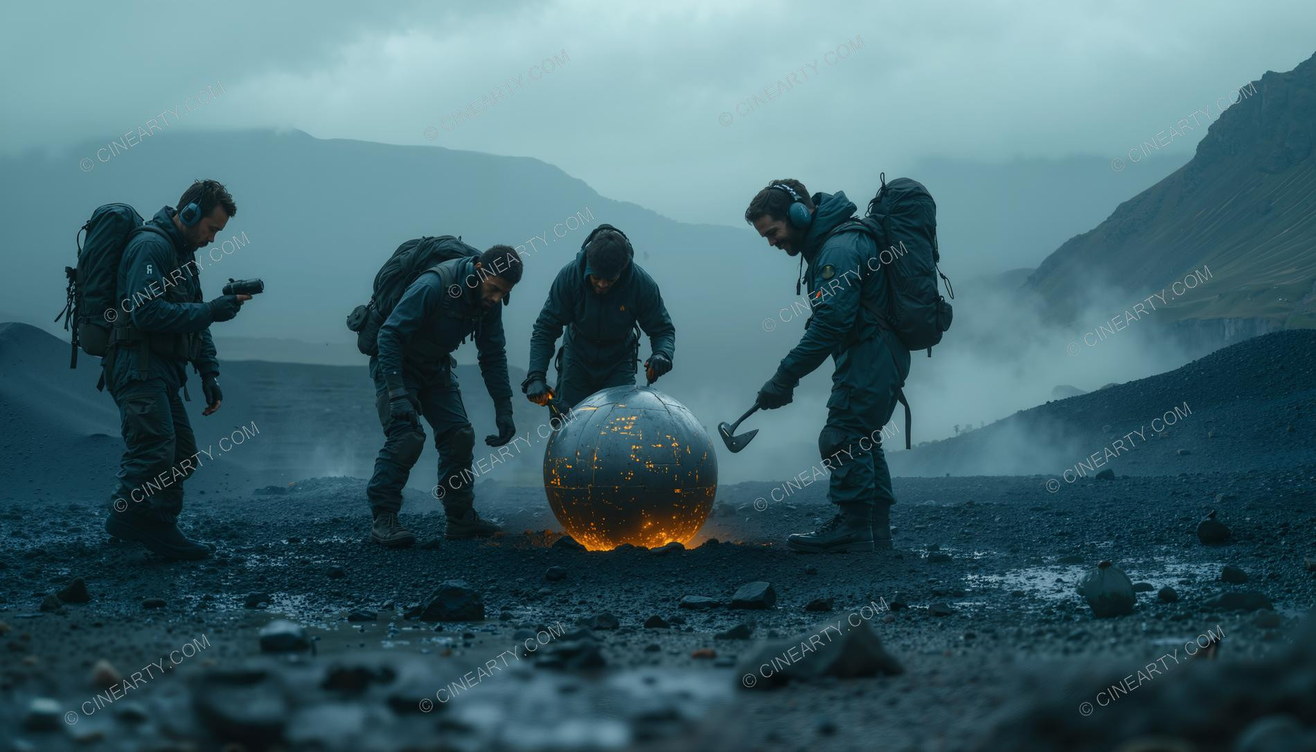 Artifacts from the UFO Crash Site 45551