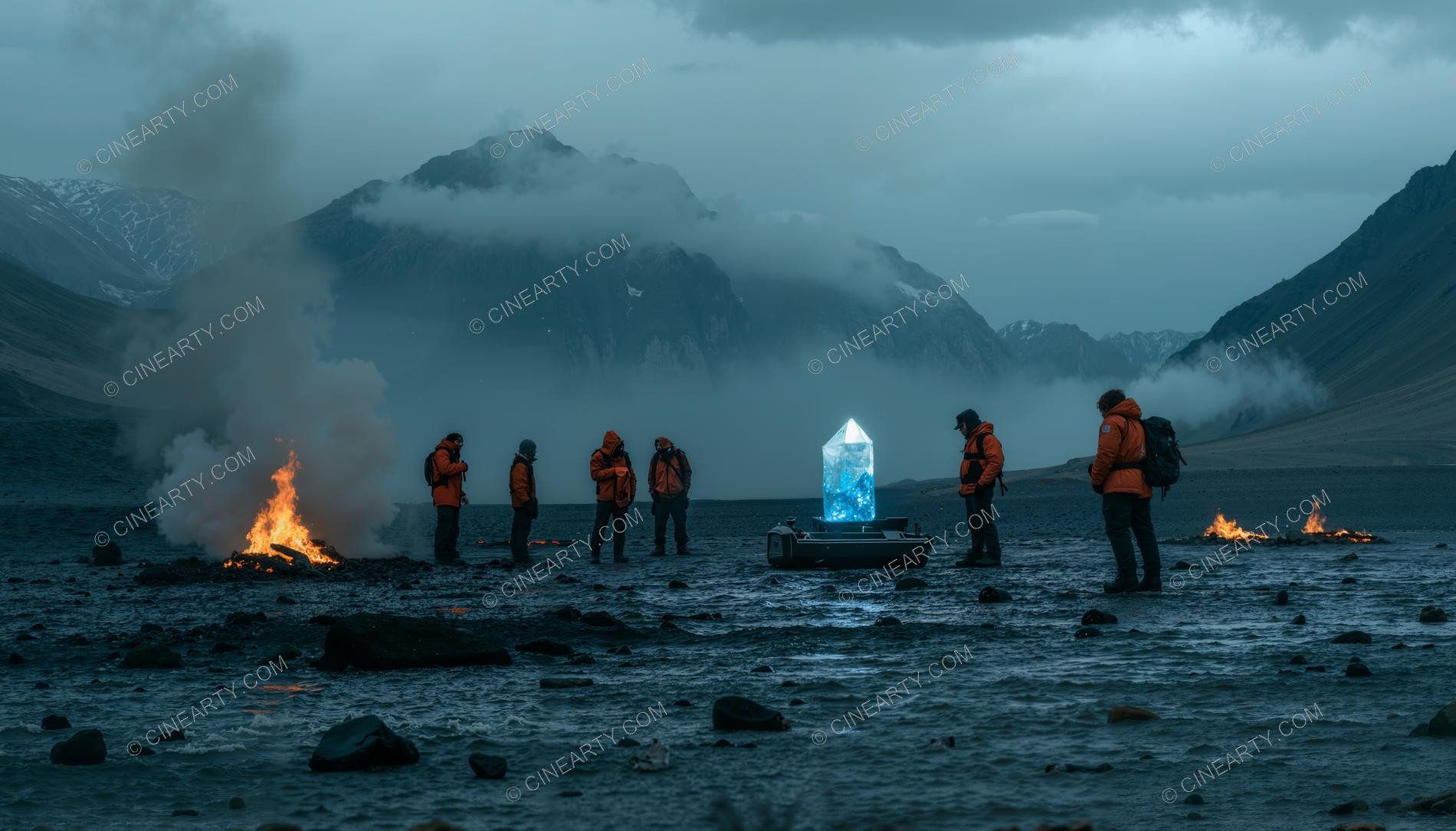 Crystals of Power at the UFO Crash Site 31825